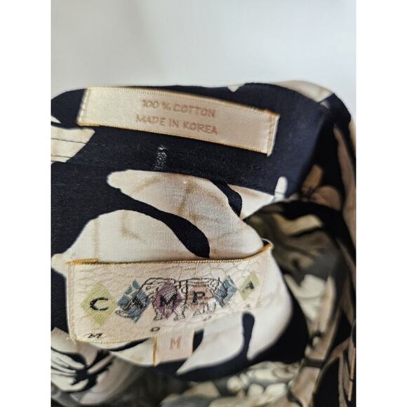 Campia Moda Made In Korea Mens Size M Vintage Hawaiian Shirt - Picture 5 of 6